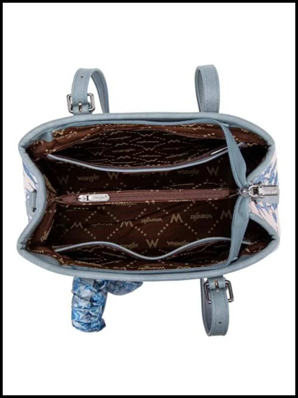 Vintage Embroidered PU Leather Satchel with Crossbody Strap